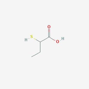 molecular formula C4H8O2S B1339141 2-巯基丁酸 CAS No. 26473-48-3