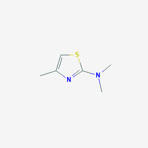 B1339149 N,N,4-Trimethylthiazol-2-amine CAS No. 6142-18-3