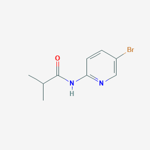 molecular formula C9H11BrN2O B1339161 N-(5-溴-2-吡啶基)-2-甲基丙酰胺 CAS No. 123788-44-3