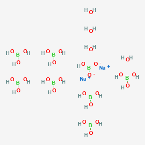 Disodium;boric acid;hydrogen borate;tetrahydrate