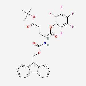 (R)-5-tert-butyl 1-perfluorophenyl 2-(((9H-fluoren-9-yl)methoxy)carbonylamino)pentanedioate