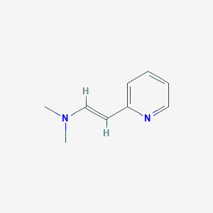 Ethenamine, N,N-dimethyl-2-(2-pyridinyl)-, (1E)-