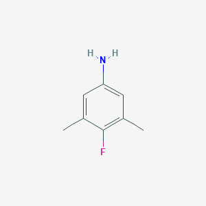 molecular formula C8H10FN B133924 4-Fluoro-3,5-dimethylaniline CAS No. 1840-27-3