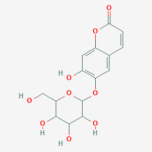 7-Hydroxy-2-oxo-2H-chromen-6-yl hexopyranoside