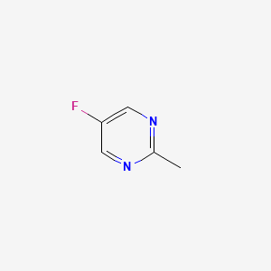 molecular formula C5H5FN2 B1339254 5-フルオロ-2-メチルピリミジン CAS No. 54376-50-0