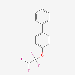 molecular formula C14H10F4O B1339274 4-(1,1,2,2-四氟乙氧基)联苯 CAS No. 175838-97-8