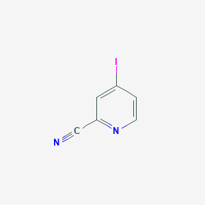 molecular formula C6H3IN2 B133930 4-碘吡啶腈 CAS No. 913836-19-8