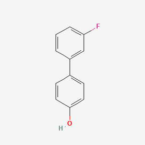 molecular formula C12H9FO B1339304 4-(3-氟苯基)苯酚 CAS No. 64465-61-8