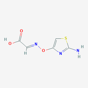 (2-Aminothiazol-4-yl)hydroxyimino acetic acid