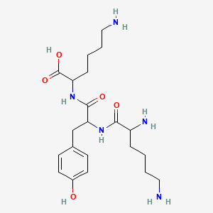 Lysyl-tyrosyl-lysine acetate