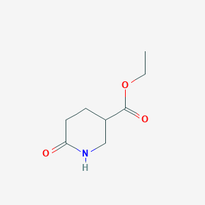 molecular formula C8H13NO3 B1339317 Ethyl 6-oxopiperidine-3-carboxylate CAS No. 146059-76-9
