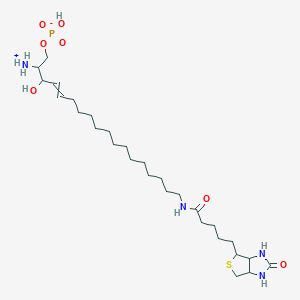 molecular formula C28H53N4O7PS B13393312 Sphingosine 1-phosphate Biotin 