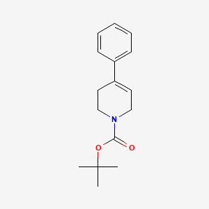 B1339333 Tert-butyl 4-phenyl-5,6-dihydropyridine-1(2H)-carboxylate CAS No. 186347-72-8