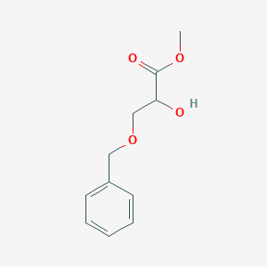 molecular formula C11H14O4 B13393348 Methyl3-O-Benzyl-D-glycerate 