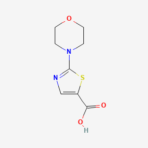B1339350 2-Morpholino-1,3-thiazole-5-carboxylic acid CAS No. 332345-29-6