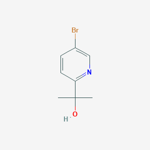 B1339358 2-(5-Bromopyridin-2-yl)propan-2-ol CAS No. 290307-40-3