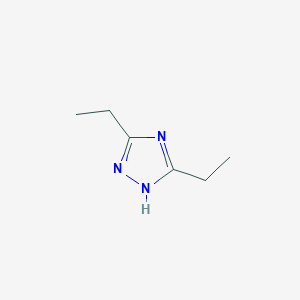 B1339369 3,5-diethyl-1H-1,2,4-triazole CAS No. 7343-35-3