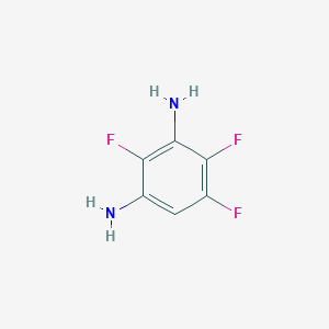 B1339373 2,4,5-Trifluorobenzene-1,3-diamine CAS No. 321182-37-0