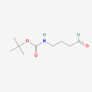 molecular formula C9H17NO3 B1339378 叔丁基(4-氧代丁基)氨基甲酸酯 CAS No. 84766-90-5