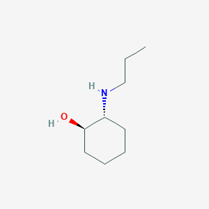 molecular formula C9H19NO B1339387 （1R，2R）-2-(丙氨基)环己醇 CAS No. 60093-74-5