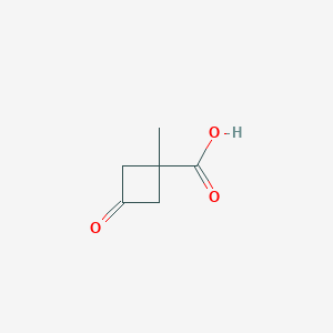 B1339401 1-Methyl-3-oxocyclobutane-1-carboxylic acid CAS No. 286442-89-5
