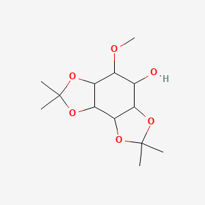 molecular formula C13H22O6 B13394216 8-Methoxy-4,4,11,11-tetramethyl-3,5,10,12-tetraoxatricyclo[7.3.0.02,6]dodecan-7-ol 