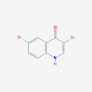 B1339425 3,6-Dibromo-4-hydroxyquinoline CAS No. 857758-88-4