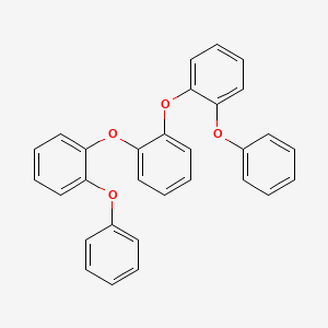 molecular formula C30H22O4 B13394378 1,1'-[1,2-Phenylenebis(oxy)]bis(2-phenoxybenzene) CAS No. 31533-76-3