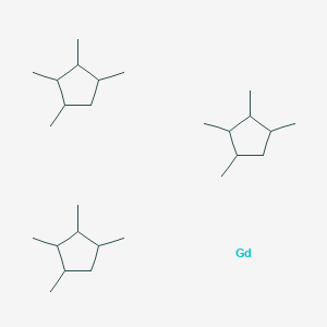 molecular formula C27H54Gd B13394392 Gadolinium;1,2,3,4-tetramethylcyclopentane 