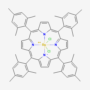 Dichloro[5,10,15,20-tetrakis(2,4,6-trimethylphenyl)-21H,23H-porphinato]ruthenium(IV)