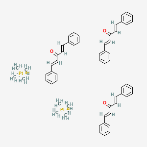 carbanide;(1E,4E)-1,5-diphenylpenta-1,4-dien-3-one;platinum(4+)