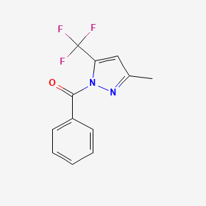 1-Benzoyl-3-methyl-5-trifluoromethylpyrazole