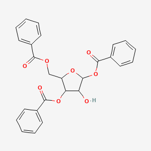 [4-Oxidanyl-3,5-bis(phenylcarbonyloxy)oxolan-2-yl]methyl benzoate