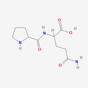 molecular formula C10H17N3O4 B13394564 Prolylglutamine 