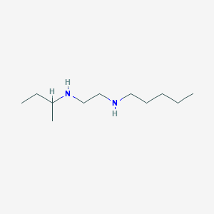 molecular formula C11H26N2 B13394577 N-2-Butyl-N'-pentyl ethylenediamine 