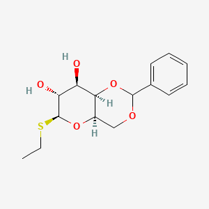 molecular formula C15H20O5S B1339459 4, 6-O-亚苄基硫代-β-D-半乳糖苷乙酯 CAS No. 56119-28-9