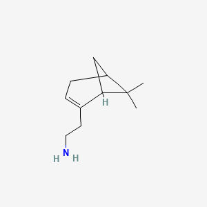 B1339462 2-(6,6-Dimethyl-bicyclo[3.1.1]hept-2-EN-2-YL)-ethylamine CAS No. 13296-30-5