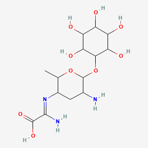 molecular formula C14H25N3O9 B13394635 Kasuagamycin 