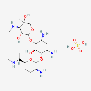 molecular formula C21H45N5O11S B13394677 Gentacycol 