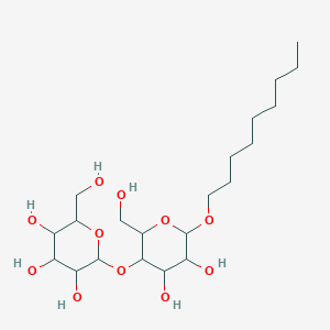 2-[4,5-Dihydroxy-2-(hydroxymethyl)-6-nonoxyoxan-3-yl]oxy-6-(hydroxymethyl)oxane-3,4,5-triol