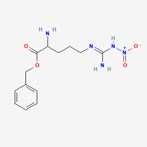 molecular formula C13H19N5O4 B13394799 H-Arg(NO)-OBzl p-tosylate salt 