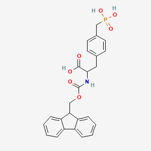 2-(9H-fluoren-9-ylmethoxycarbonylamino)-3-[4-(phosphonomethyl)phenyl]propanoic acid