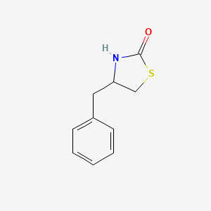 molecular formula C10H11NOS B13394830 4-(Phenylmethyl)-2-thiazolidinone 