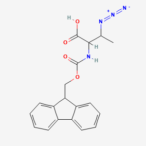 3-azido-2-(9H-fluoren-9-ylmethoxycarbonylamino)butanoic acid