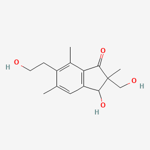 molecular formula C15H20O4 B13394863 (10R,11R)-Pterosin L CAS No. 41411-04-5