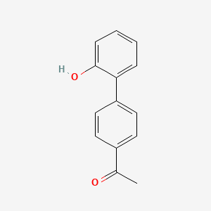 molecular formula C14H12O2 B1339493 1-(2'-羟基-[1,1'-联苯]-4-基)乙酮 CAS No. 21849-93-4