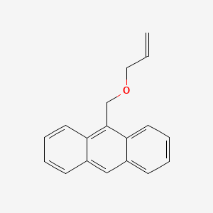 molecular formula C18H16O B13395012 Allyl9-anthrylmethylether 