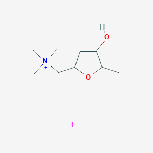 molecular formula C9H20INO2 B13395014 Muscarine, iodide 