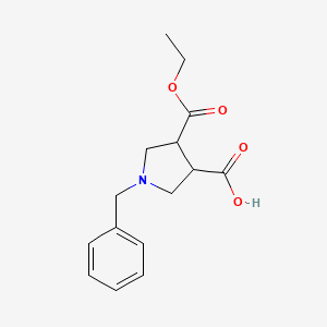 trans-1-Benzyl-4-ethoxycarbonyl-pyrrolidine-3-carboxylic acid