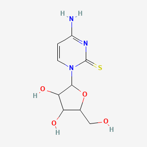 4-Amino-1-[3,4-dihydroxy-5-(hydroxymethyl)oxolan-2-yl]pyrimidine-2-thione